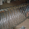 BTO-28 electro galvanized razor wire(factory and supplier)